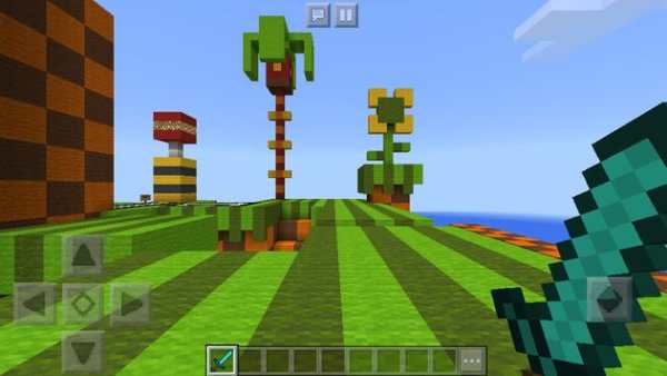 Map Sonic the Hedgehog for Minecraft screenshot 2
