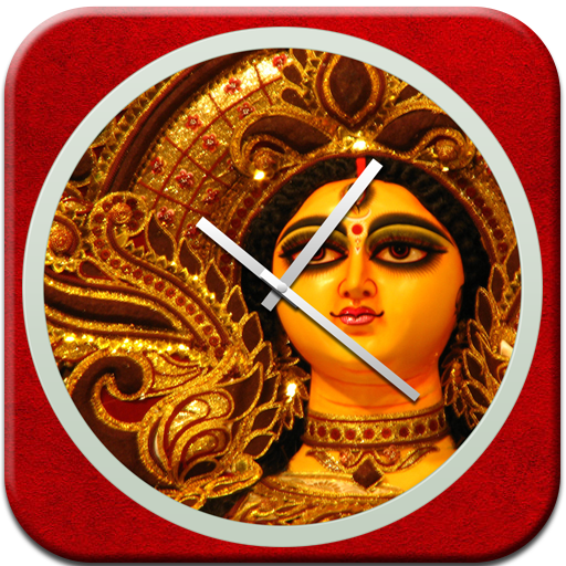 Durga Clock Live Wallpaper icon