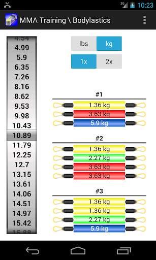 Bodylastics Calculator Free screenshot 3