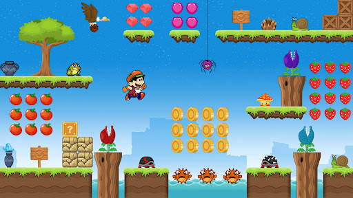 Nob's World - Super Run Game screenshot 1