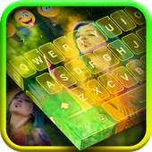 Colorful Sexy Girl Keyboard