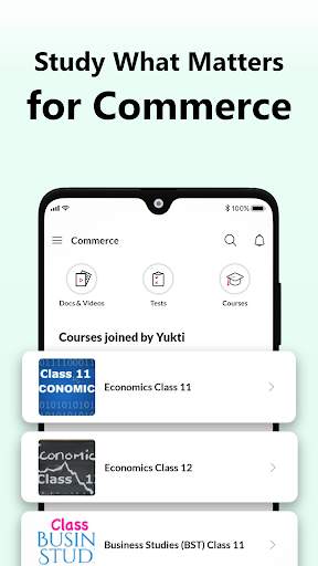 Commerce Study App Class 11/12 screenshot 1