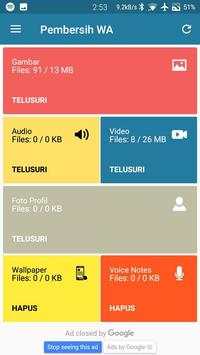 Pembersih WA screenshot 2