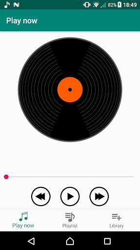 DLNA Audio Player screenshot 1