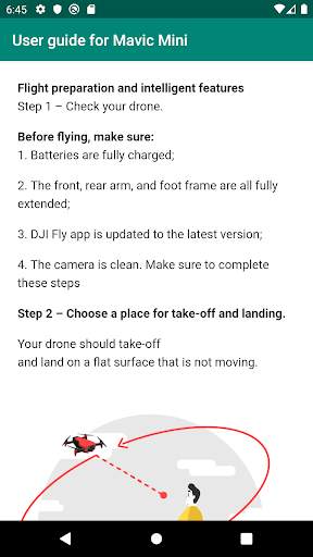 User guide for Mavic Mini screenshot 3