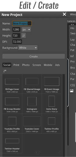 PhotoPea - Free Editing Photo And Design screenshot 1