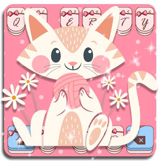 Pink Cute Keyboard 10001001