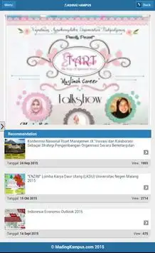 Mading Kampus - Event Kampus screenshot 1