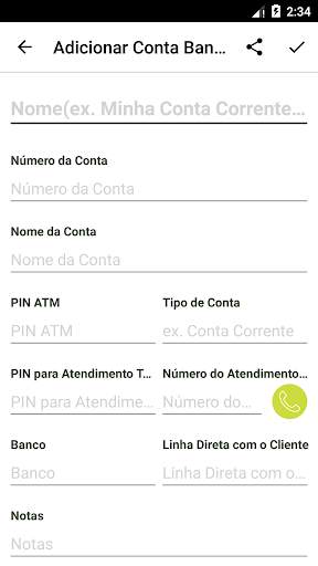 Ocultador de Senha e Gerente screenshot 4