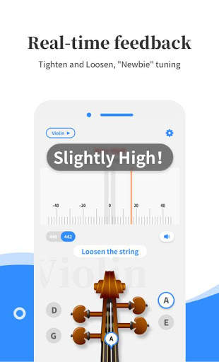 Simply Tuner - Violin, Cello & Viola screenshot 3