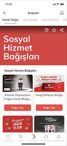 Türk Kızılay Mobil screenshot 1