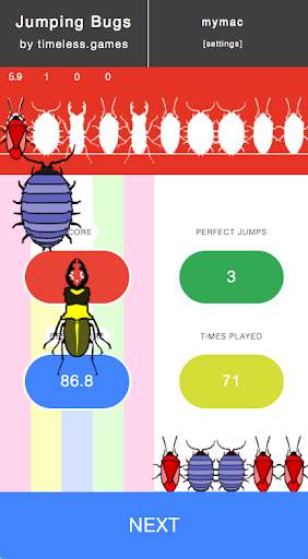 Jumping Bugs Game screenshot 2