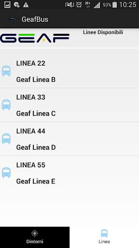 Geaf Bus Mobile screenshot 3