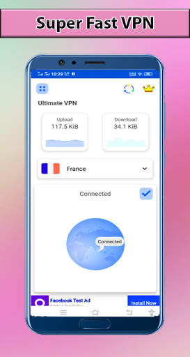 Super VPN Hotspot Free Unlimited vpn Proxy Master screenshot 2