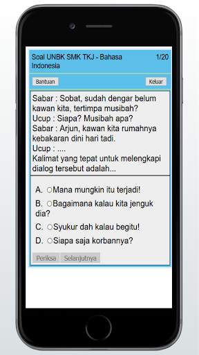 UNBK TKJ 2020 screenshot 6