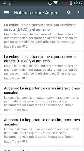 TEA - Asperger screenshot 2
