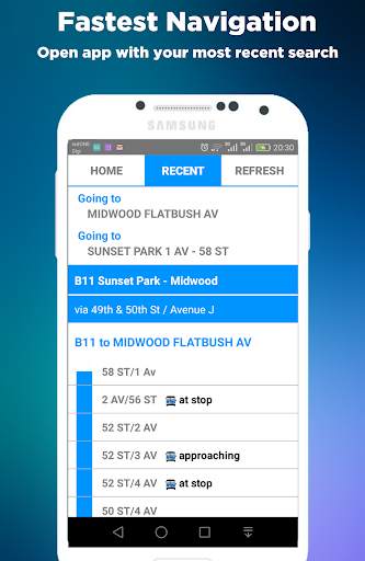 NYC Bus Time - New York Bus Tracker screenshot 3