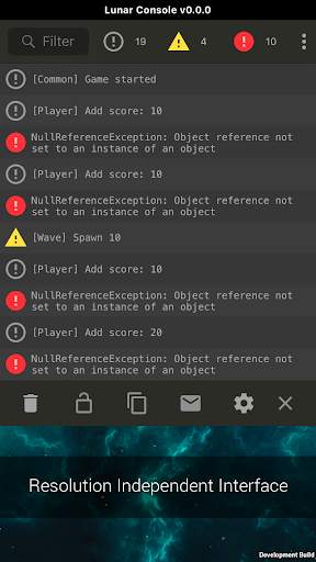 Lunar Console screenshot 2