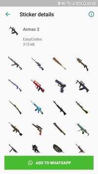 Stickers Free Fire скриншот 2