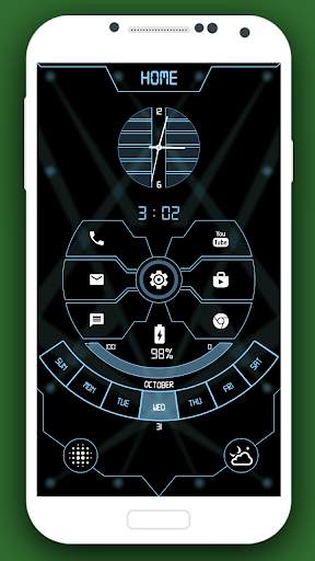 Modish Launcher - App lock, Hide App, HD wallpaper screenshot 16