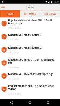 Free Cash for Madden Mobile screenshot 1