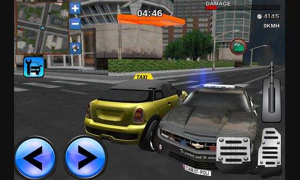 3D City Taxi Driving Mania screenshot 2