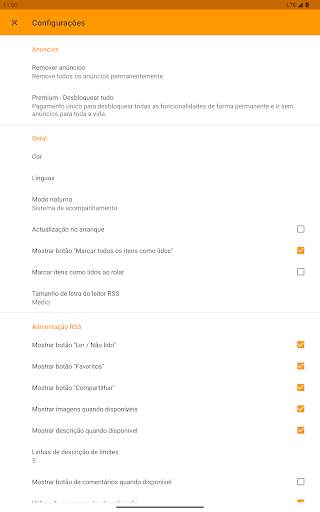 Leitor RSS Offline screenshot 8