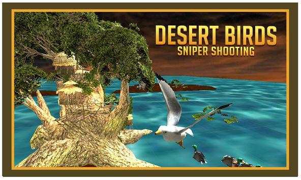 Desert Birds - Sniper Shooting screenshot 1