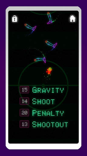 Neon Flick Soccer - Free Kick Game screenshot 6