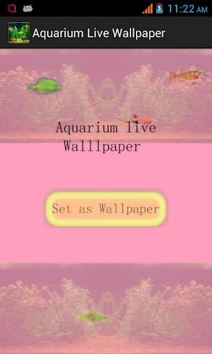 Aquarium Live Wallpaper! screenshot 1