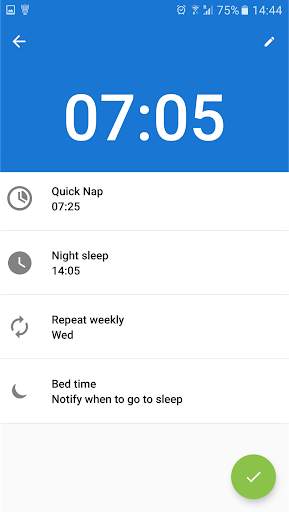 Poweramp Alarm Clock screenshot 2