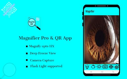 Magnifier App - Magnifying Glass with QR Scanner screenshot 3