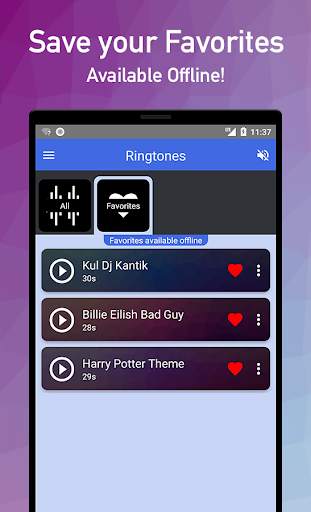 Best Ringtone 2020 - Notification, Alarm, Download screenshot 2