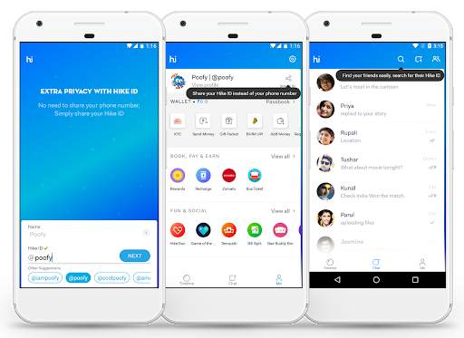 Hike Messenger Advice screenshot 1