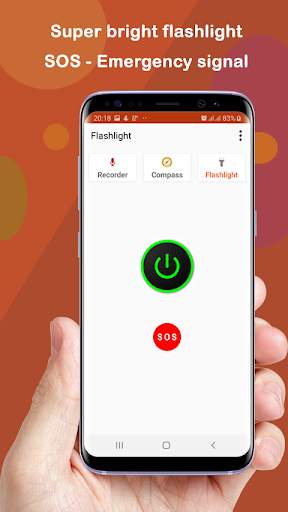 Voice Recorder - Compass - Flashlight (3 in 1) screenshot 5