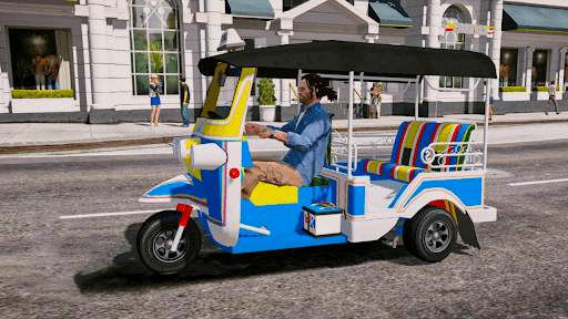 Indian Modern Rickshaw Games screenshot 1