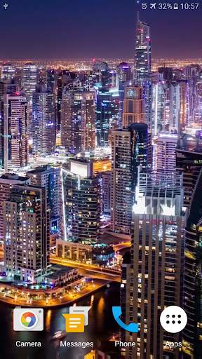 Night City Dubai Video LWP screenshot 6