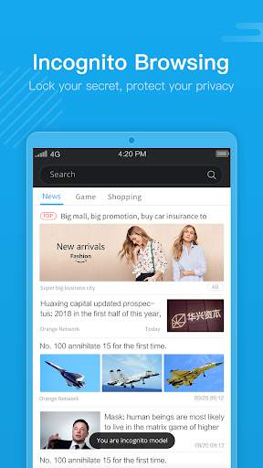 Web browser - Secure, Fast & P screenshot 5