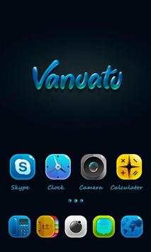 Vanvatu Go Launcher Theme screenshot 1