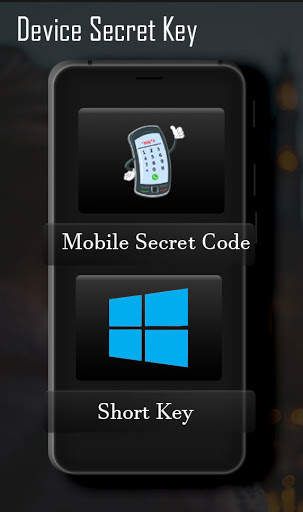 Mobile secret code screenshot 1