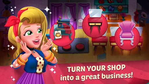 Retro Style Dash - Fashion Shop Simulator Game скриншот 4