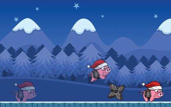Angry Pink Piggy Boom स्क्रीनशॉट 1