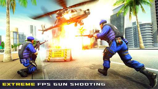 Counter Police strike Shooting screenshot 2