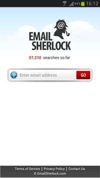 Email Search by EmailSherlock 1 تصوير الشاشة