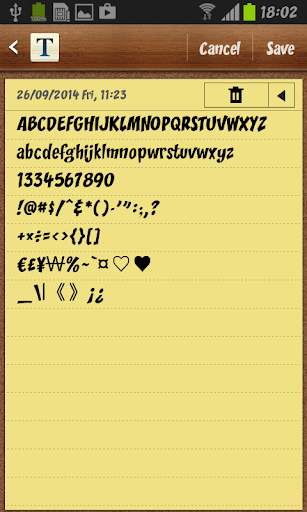 Zoinks FlipFont screenshot 4