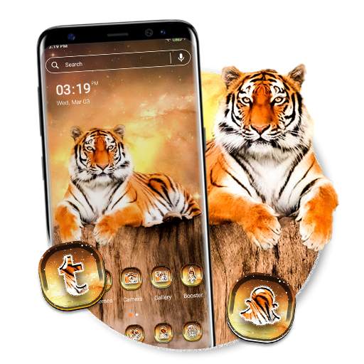 Royal Tiger Launcher Theme 1.0