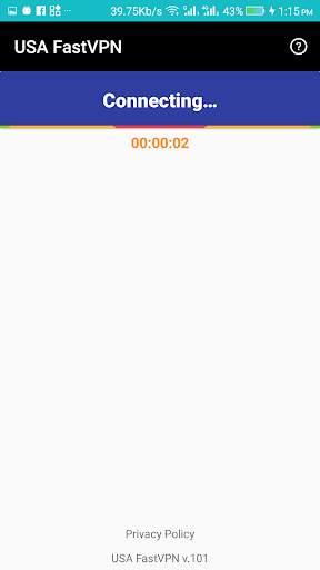 USA FastVPN - Free Secured Unlimited Fast US VPN screenshot 2