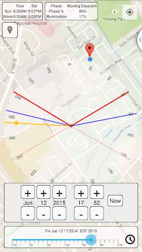 Sun Position Map 2 تصوير الشاشة