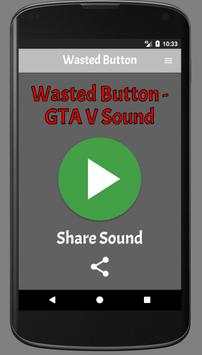 Wasted Sound Button - GTA V Sound Wasted screenshot 2