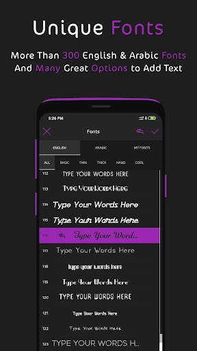 Postershop - Typography Design screenshot 7